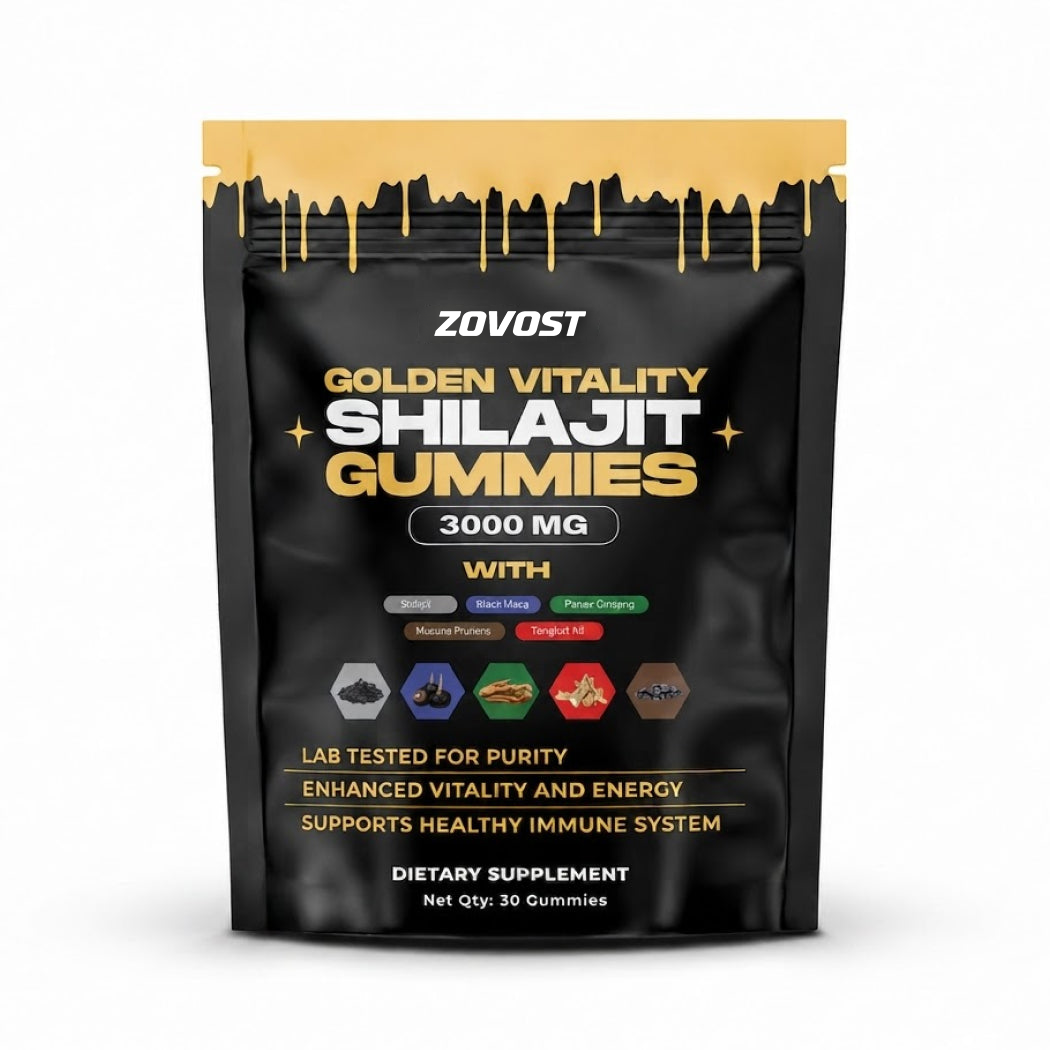 Golden Vitality Shilajit Gummies
